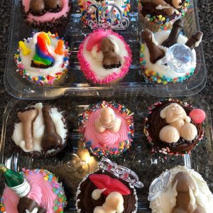 Bachelorette Cupcakes