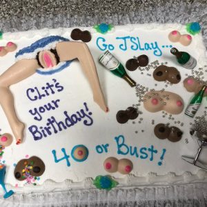 Clits Your Birthday-1/2 sheet