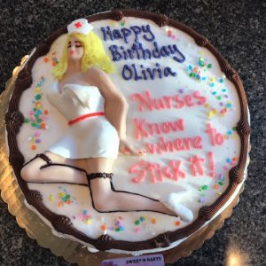 Nurses Know Where to Stick it!